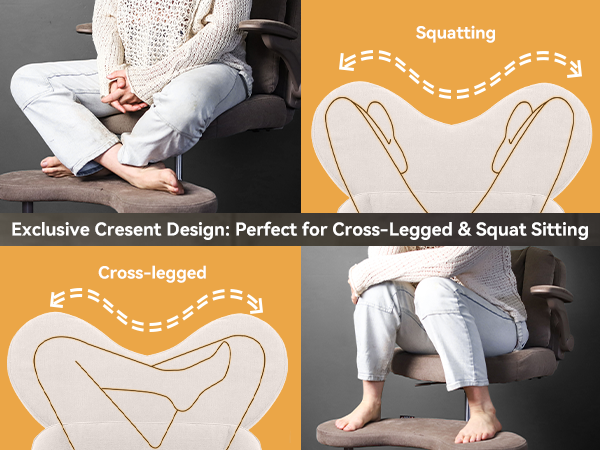 Amazon.com: Pipersong Meditation Cross Legged Armchair, ADHD