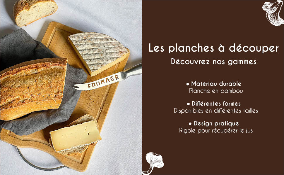 planche découper saucisson