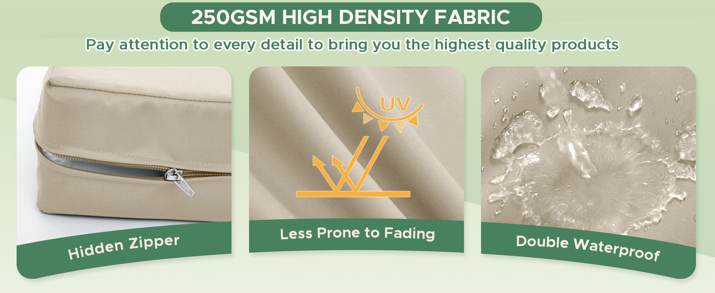 waterproof cushions for outdoor furniture