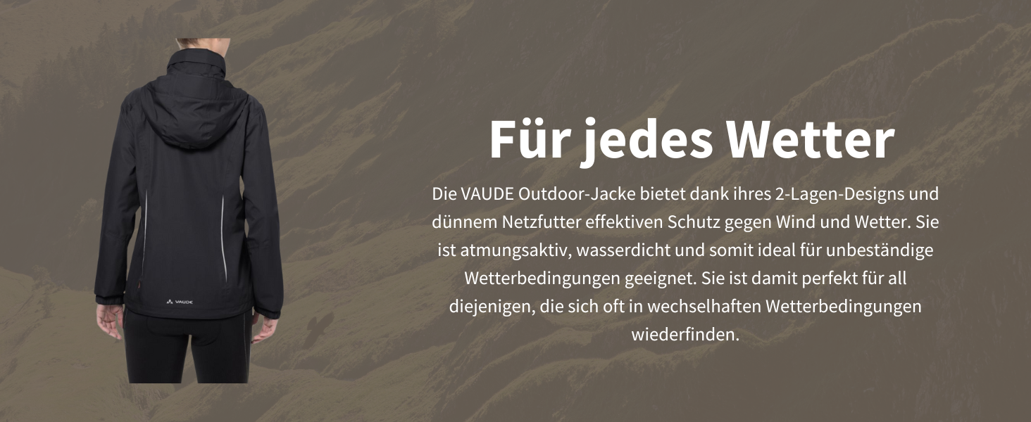 Für jedes Wetter