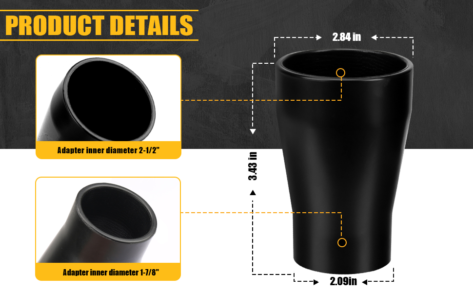 Table Saw Vacuum Adapter Replacement For Dewalt DWE7491RS Dust