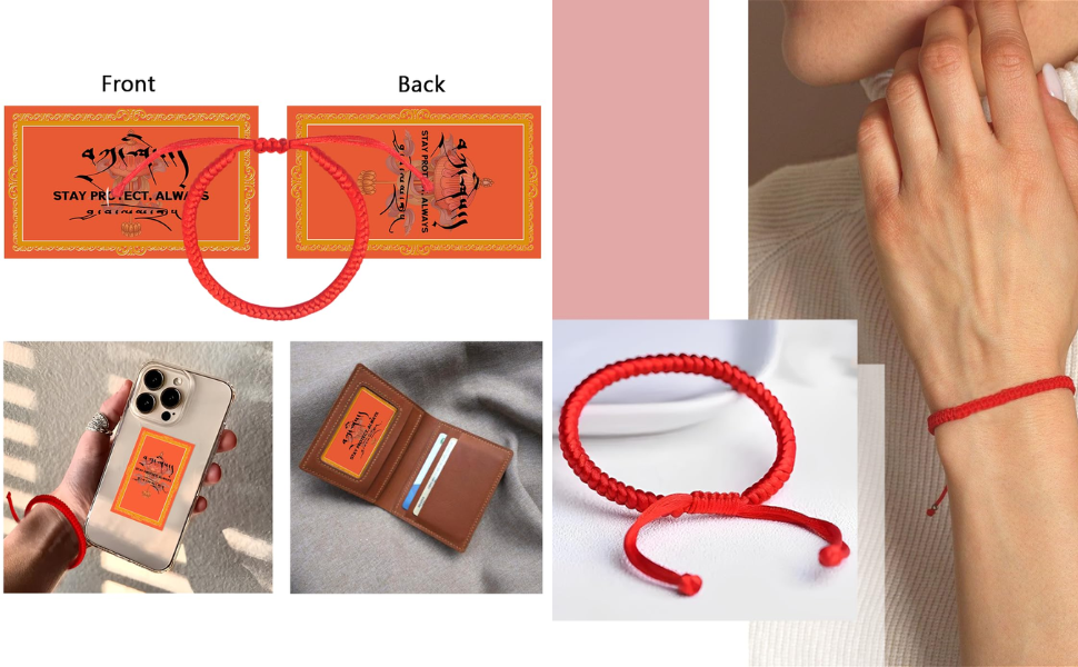 Tibetan Handmade Lucky Bracelet, Red String Bracelet