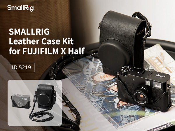 Fujifilm X Half X-HF1 ブラック SmallRigアクセサリ Amazon.com : SMALLRIG Leather Case Kit for FUJIFILM X Half