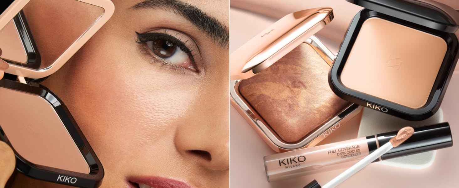 KIKO Milano Full Coverage Blurring Powder Foundation 20 HighCoverage