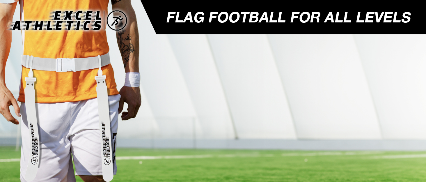 Excel Athletics flag football set adjustable flag football belts football belts players flag