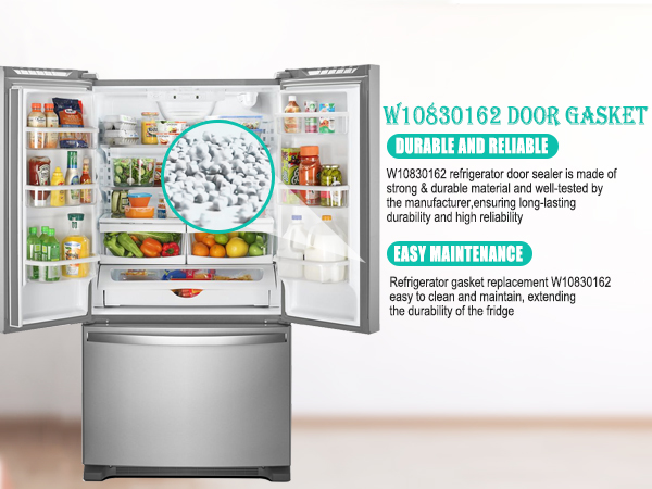 whirlpool refrigerator door parts w10830162 refrigerator door sealer kenmore freezer door gasket