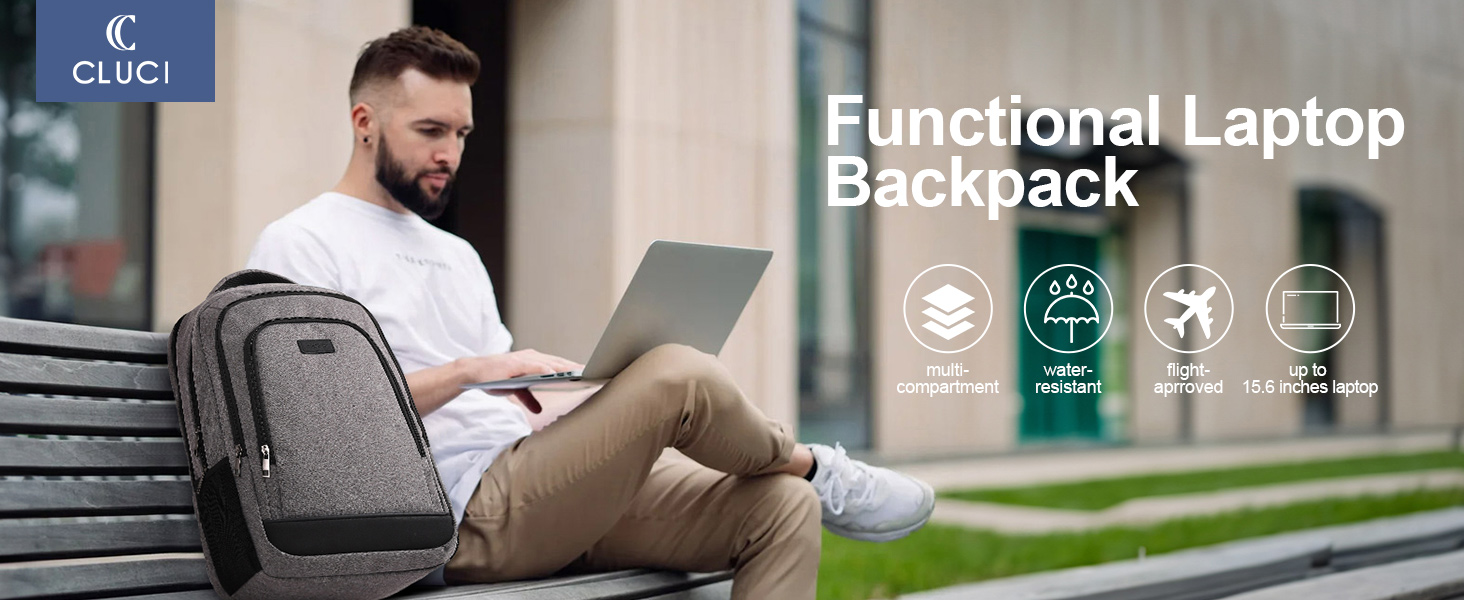 Laptop Backpack for Men Women