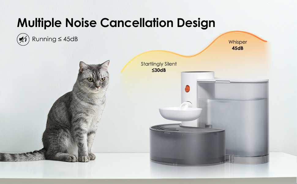 automatic cat feeder water