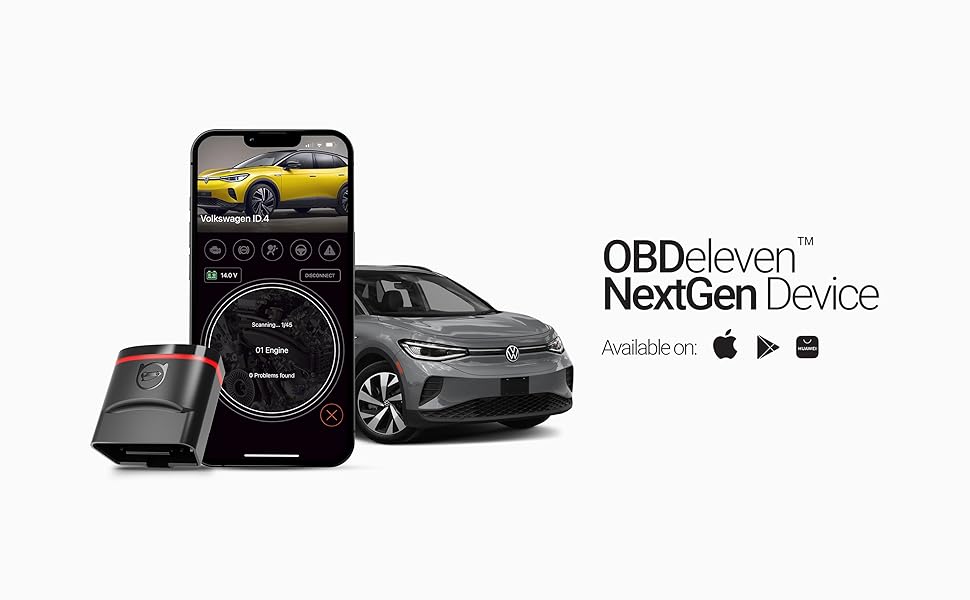 OBDeleven OBD2 Diagnostic Scan Tool, Bluetooth Scanner, Professional code reader for Audi Cupra