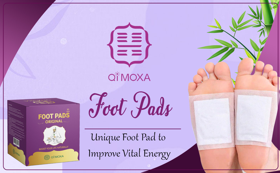 foot pads vital energy relaxation sleep pain sore natural healing patches