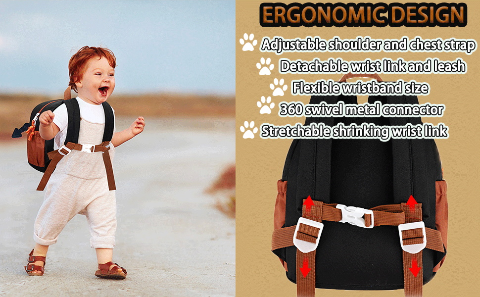 child leash backpack