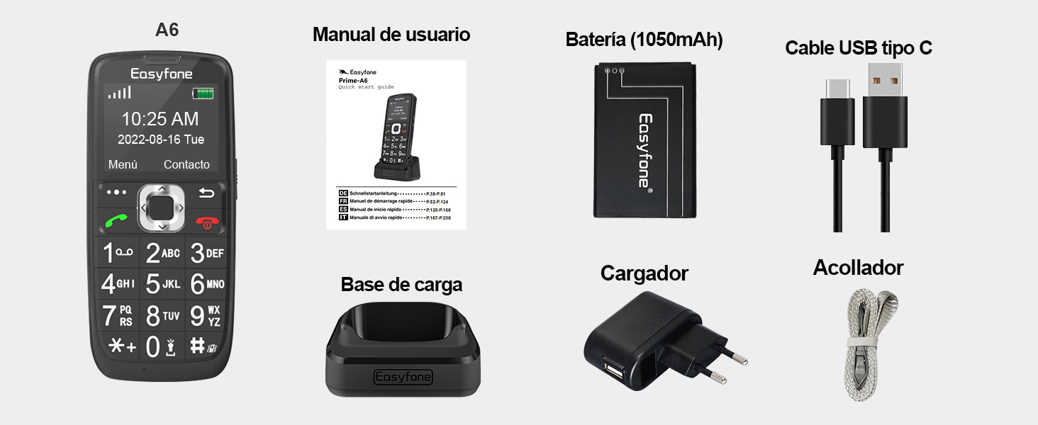 detalles de embalaje