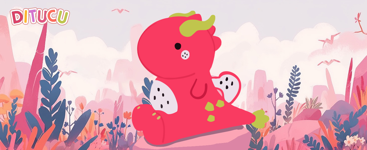 dragon fruit dinosaur plush