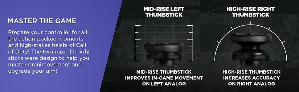 Black Ops 6 KontrolFreek Call of Duty Thumbsticks Xbox Playstation