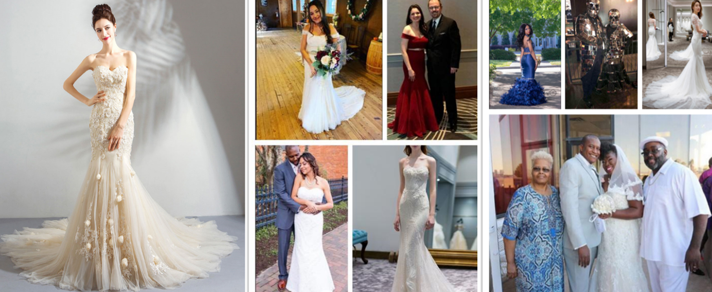 Shimaly Mermaid Petticoat for Women Wedding Dress