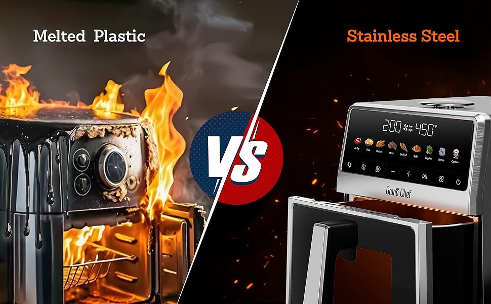 stainless steel air fryer