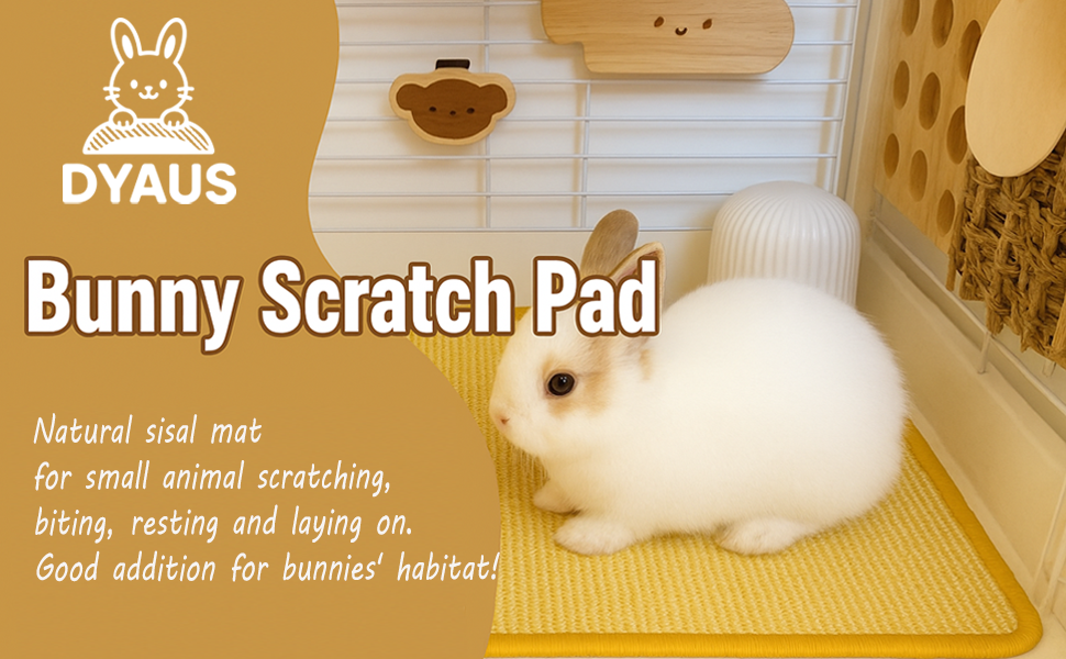 Rabbit Scratching Pad Overview