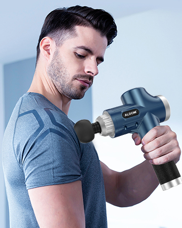 Muscle massager blue