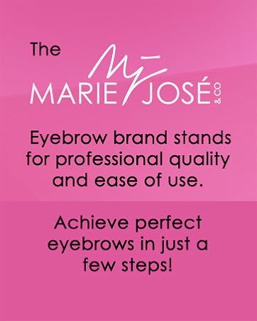 Marie-José & Co Assorted Henna Eyebrow Dye, Eyebrow Spot Coloring