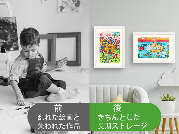 フォトフレーム 木製 額縁 a4 画用紙額 キッズアートフレーム ブラック Amazon.co.jp: AIOR 2個 フォトフレーム 木製 額縁 a4 画用紙額