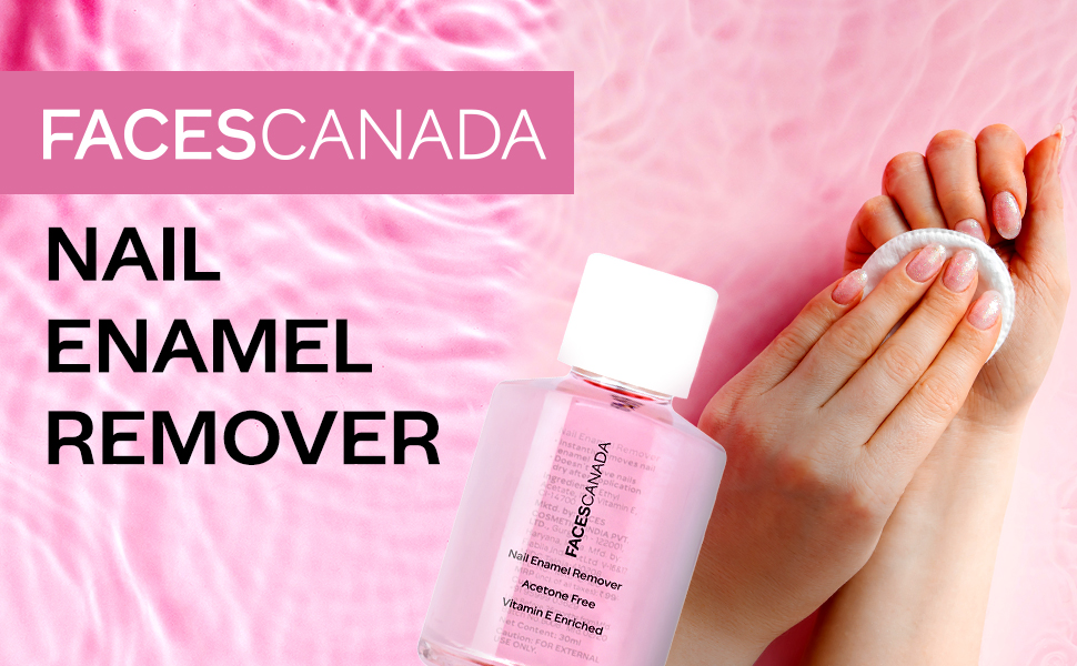 FACESCANADA Nail Enamel Remover Transparent 01 30 ml Enriched
