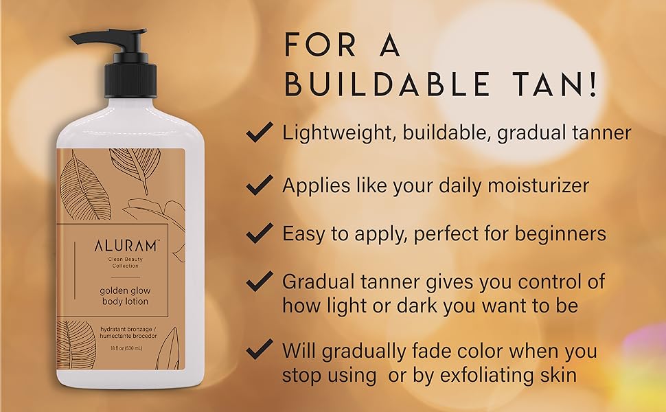 Aluram Golden Glow 18 fl oz