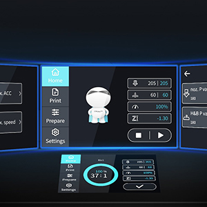 Straightforward Touch Screen UI