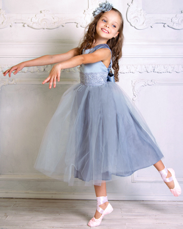 iCKER Girls Pink Ballet Dance Shoes Split Sole with Satin Ballet Slippers