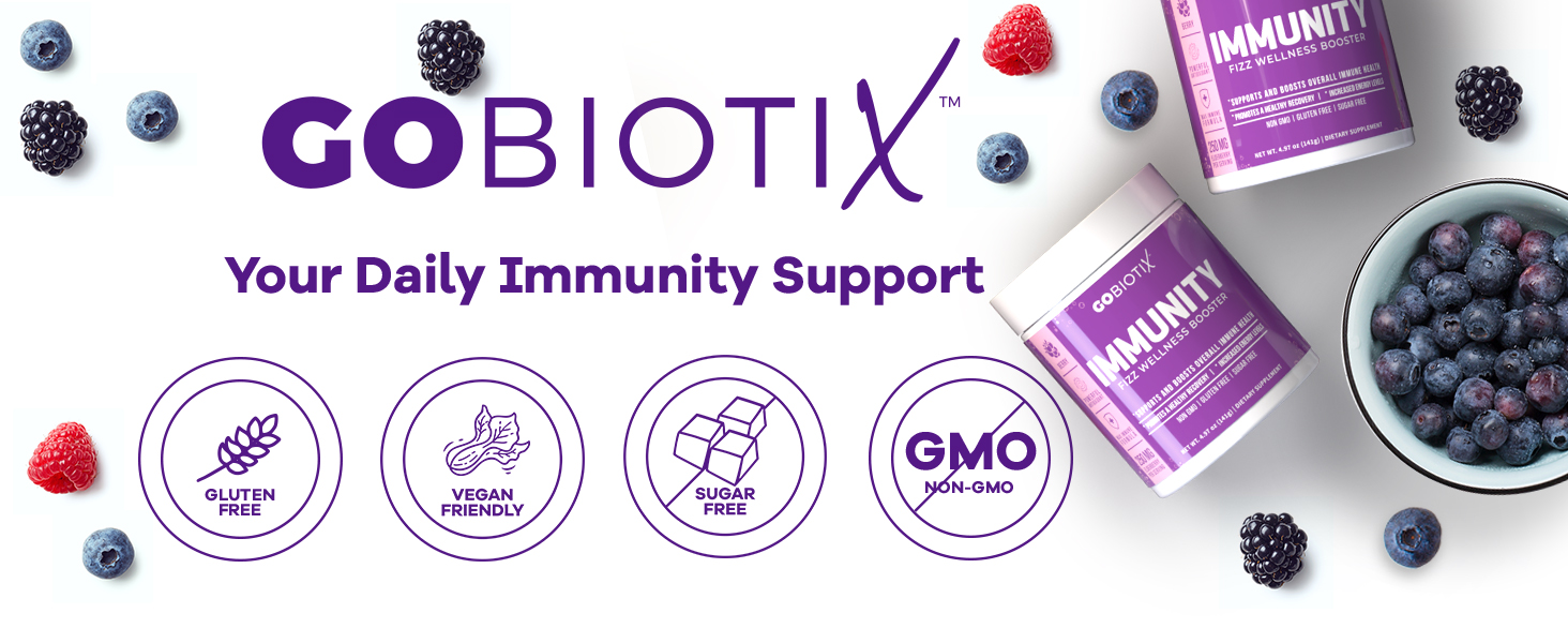 Gobiotix vitamin c powder supplement 12 minerals b12 supplement immune support wellness booster