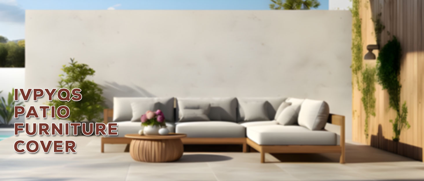 IVPYQS Patio VShaped Sectional Sofa Cover Patio