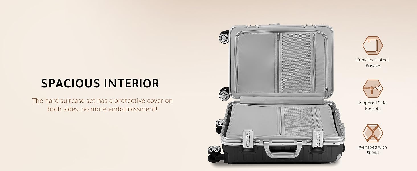zipperless luggage 24 inch luggage spinner wheels no zipper aluminum frame 24 luggage medium check