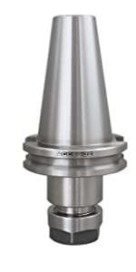 Accusize Industrial Tools Primium CAT40 V-Flange Holder for ER20 Collets