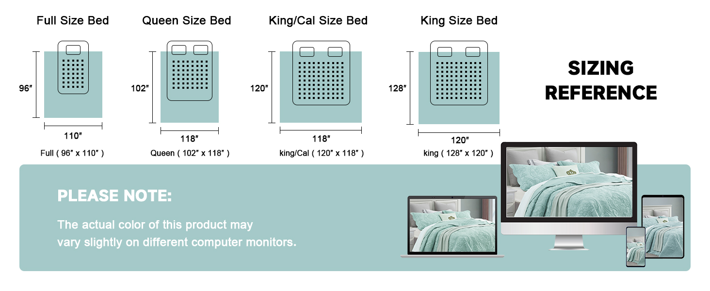 CHIXIN Oversized King/Cal King Bedspread - Lightweight & Beautiful Stitching - Luxury Damask Paisley Pattern - 128x120 I 06a037db B926 4dc8 926d 5620c143159c. CR0,0,1464,600 PT0 SX1464 V1