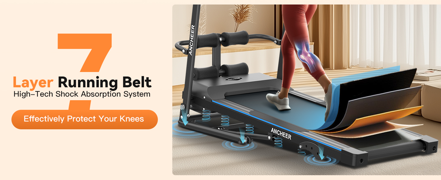 treadmill with handles
