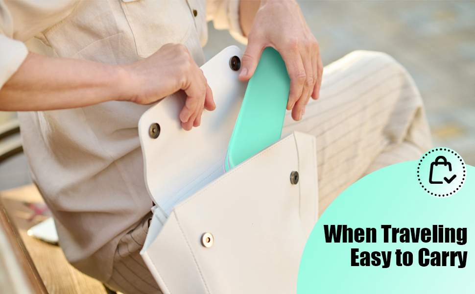 Daily Contact Lens Organizer, Water-Resistant Silicone Case with Clearly Labeled R & L