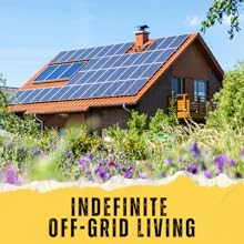 solar panels off grid living
