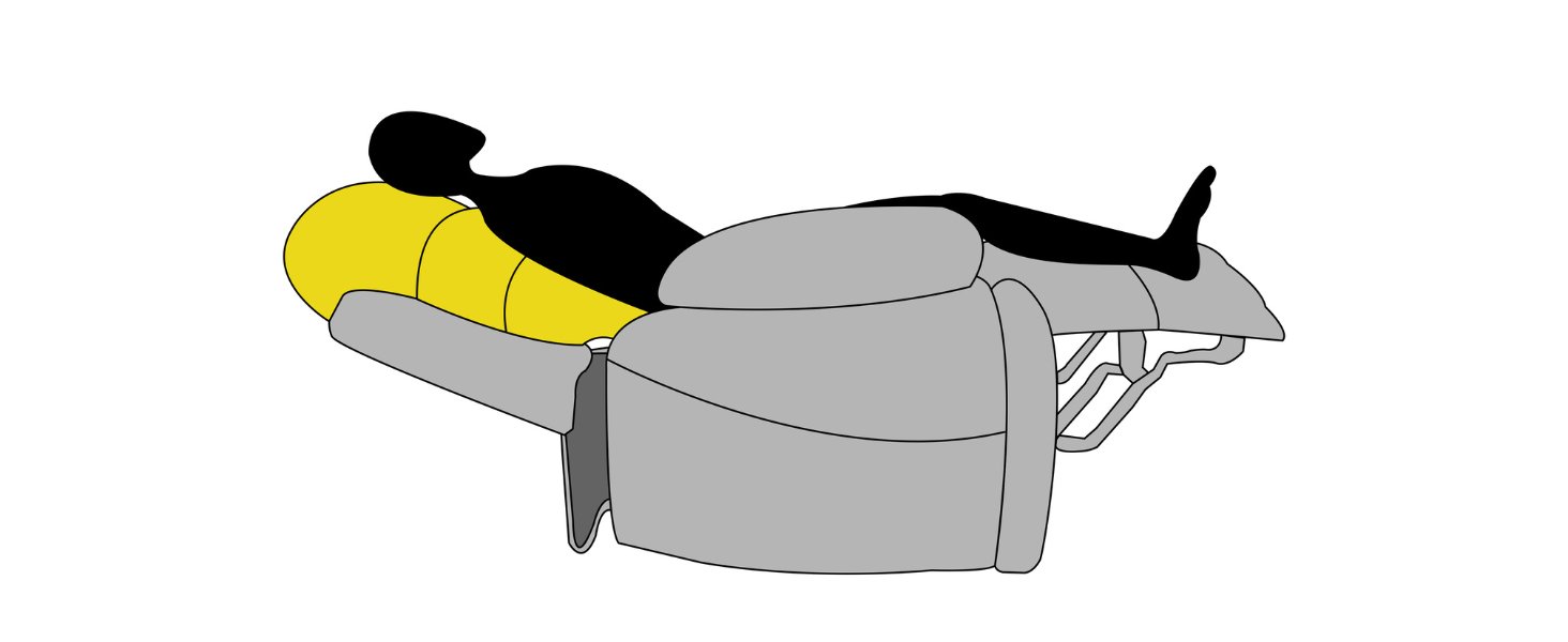 4-Motor Lay Flat Power Lift Recliner
