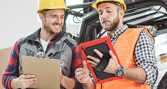 SEYMAC stock Samsung Galaxy Tab A9 Plus 11 inch 2023 2024 Released, Full-Body Drop Protection Case