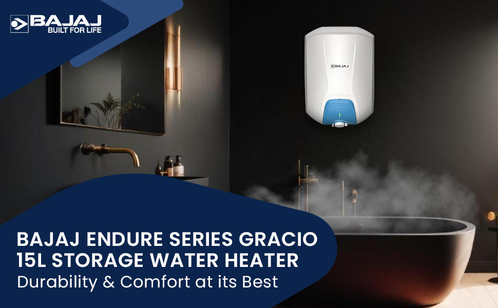 bajaj water heater for home, geyser, water geyser for bathroom , fast heating water heater