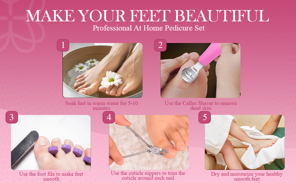 Foot Callus Remover, Callus Shaver (10 Replacement & 1