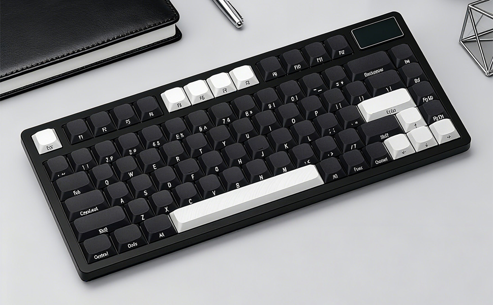 Amazon.co.jp: ロープロファイル キーキャップ黒PBTキーボード