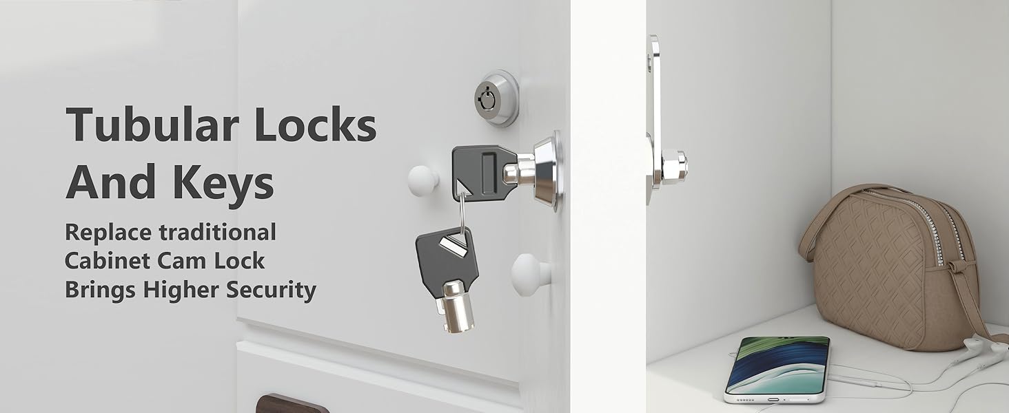 Trampgik RV Storage Locks, 1 1/8” Camper Compartment