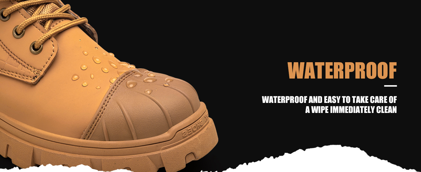 Steel toe wrok boots