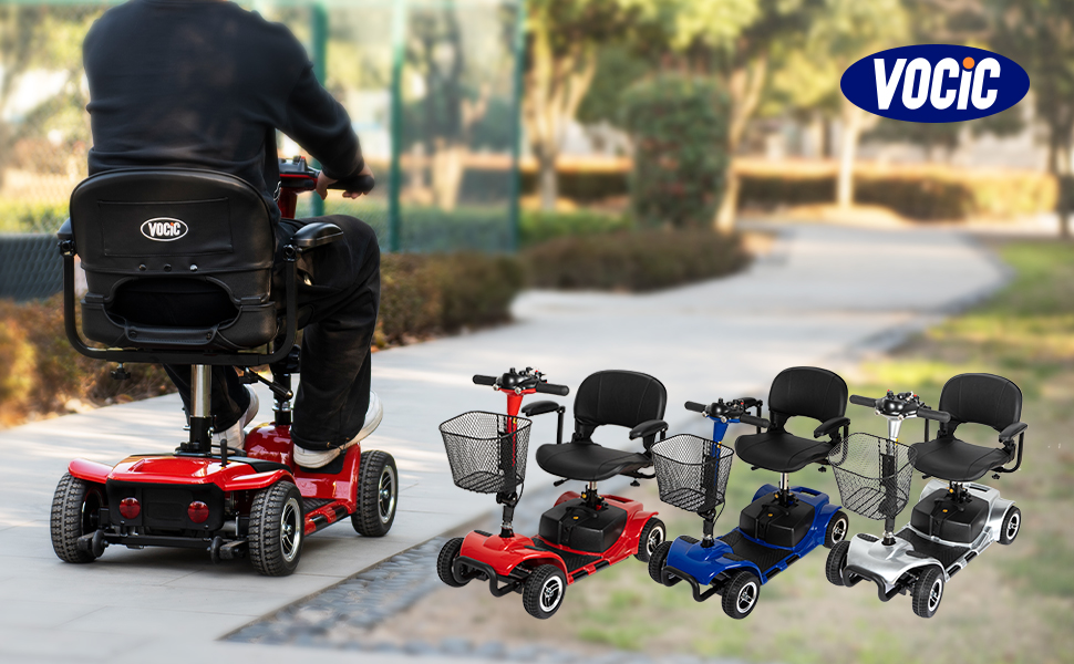 Mobility Scooter, VOCIC Electric Scooter for Seniors4