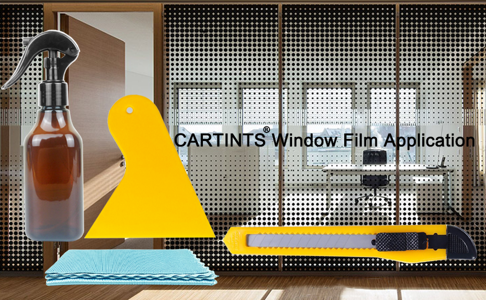 CARTINTS Complete Window Film Application Kit Window Film