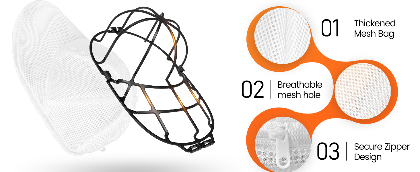 baseball hat washer for washing machine