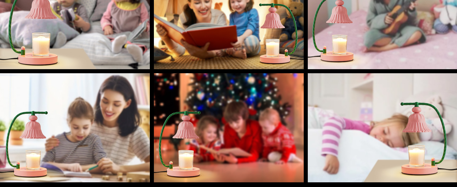 Candle Warmer Lamp with Timer and Dimmer