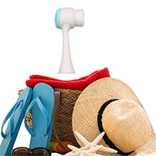 Non-Electric Double sided Exfoliating Brush
