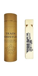 Wooden Train Whistle With A Beautiful Gift Box