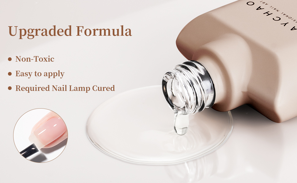 MAYCHAO gel base and top coat